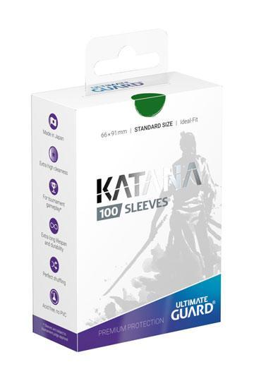 Ultimate Guard: Katana - 100 Sleeves Standard (Grün)