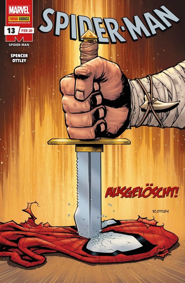 Panini/Marvel: Spider-man Heft 13 (Februar 2020)