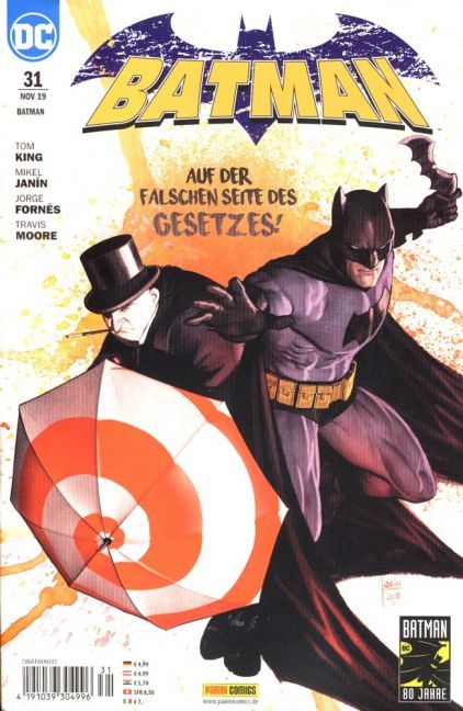 Panini/DC: Batman Heft 31 (November 2019)